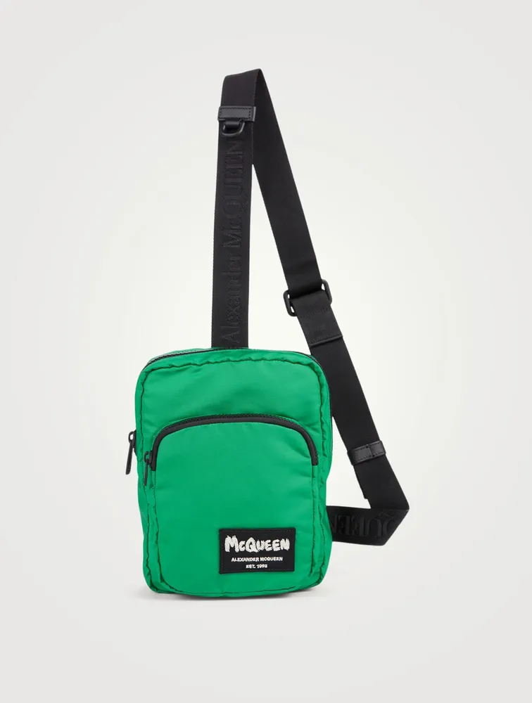 Crossbody Camera Bag With Logo Tag