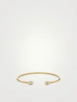 GG Running 18K Gold Cuff Bracelet