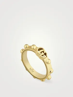 GG Running 18K Gold Ring