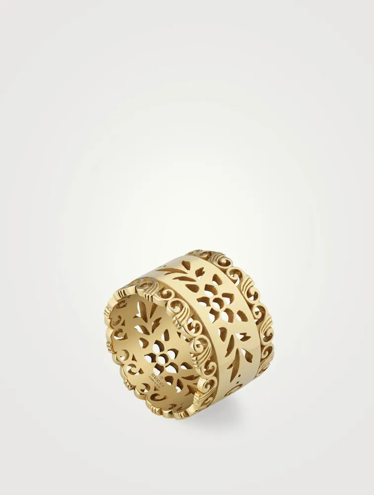 Icon Blooms 18K Gold Ring