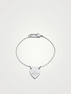 Sterling Silver Heart Bracelet