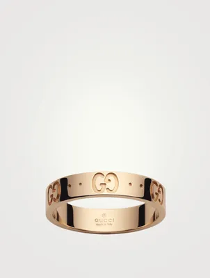 Icon 18K Rose Gold Thin Band