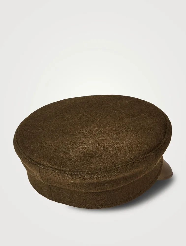 Wool Baker Boy Cap