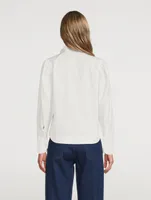 Odette Cotton V-Neck Shirt