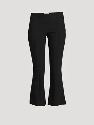 Beca Stretch Wool Crop Flared Pants