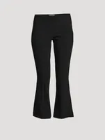 Beca Stretch Wool Crop Flared Pants