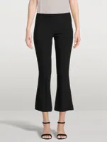 Beca Stretch Wool Crop Flared Pants