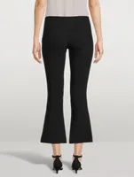 Beca Stretch Wool Crop Flared Pants