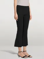 Beca Stretch Wool Crop Flared Pants