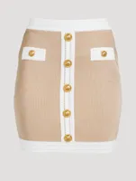 High-Waisted Mini Skirt