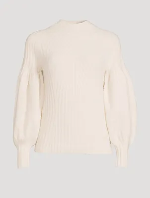 Concert Puff-Sleeve Sweater