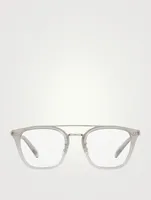 Frère LA Square Optical Glasses With Blue Block Lenses