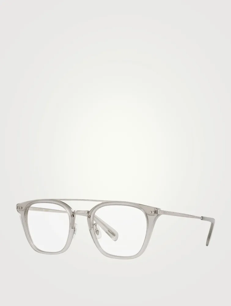 Frère LA Square Optical Glasses With Blue Block Lenses