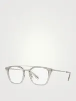 Frère LA Square Optical Glasses With Blue Block Lenses