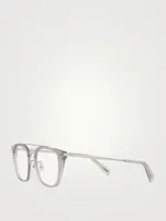 Frère LA Square Optical Glasses With Blue Block Lenses