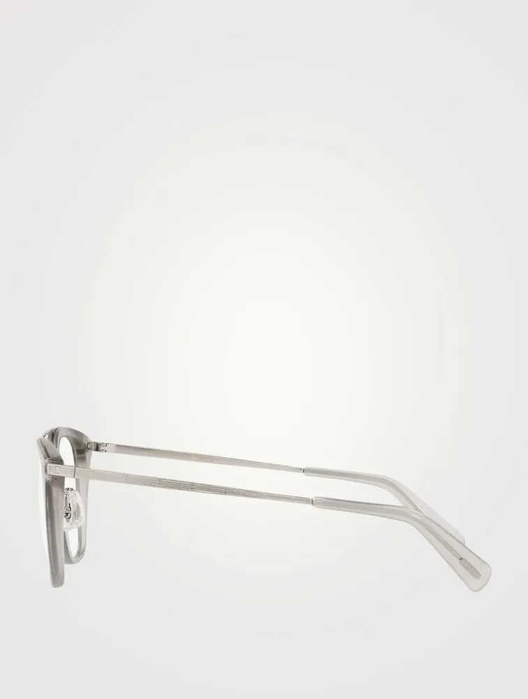 Frère LA Square Optical Glasses With Blue Block Lenses