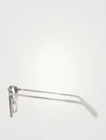 Frère LA Square Optical Glasses With Blue Block Lenses