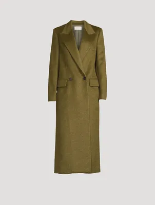 Jaka Wool And Alpaca Oversized Coat
