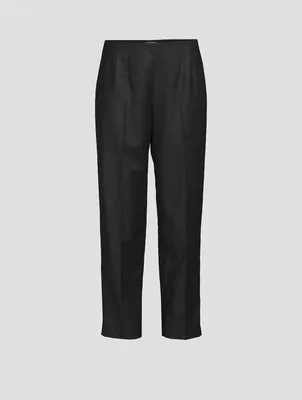 Tezza Virgin Wool Flannel Trousers