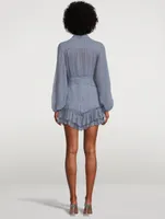 Kayla Ruched Mini Dress