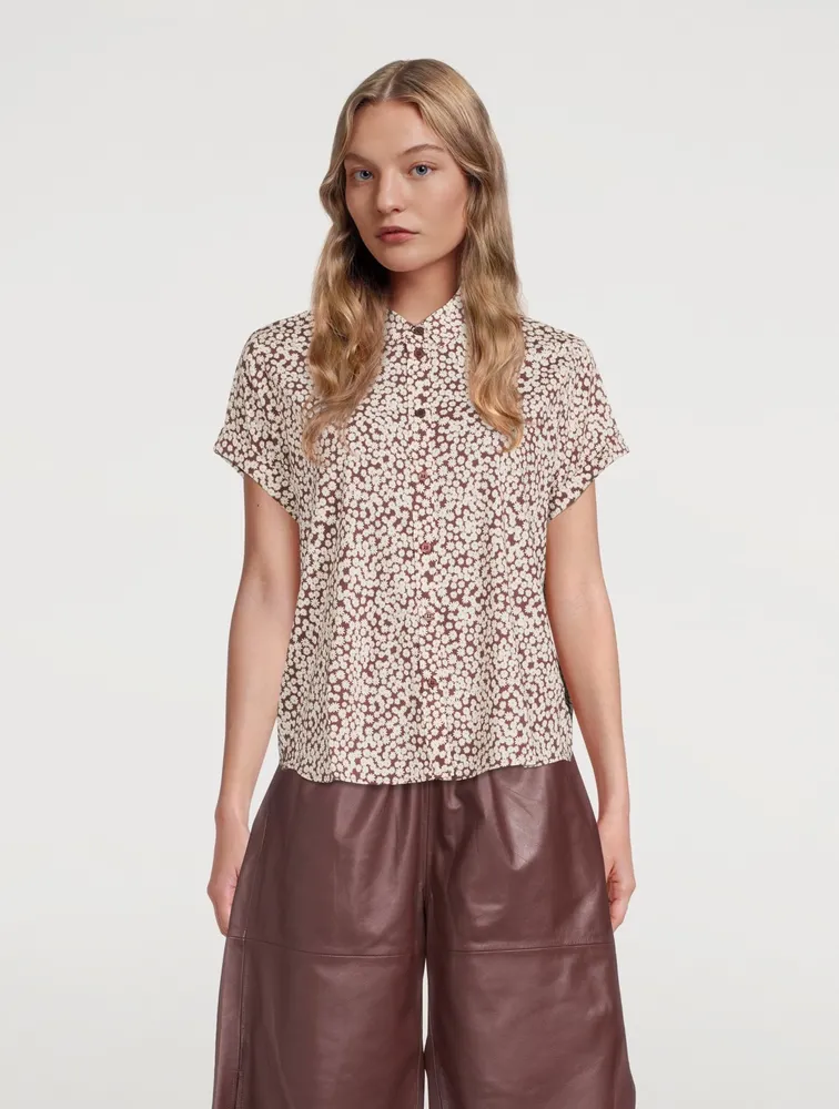 Majan Printed Short-Sleeve Shirt