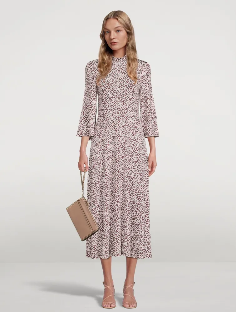 Fritta Printed Midi Dress