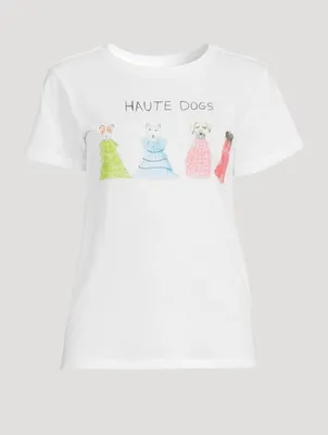 Haute Dogs Cotton T-Shirt