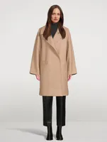 Wool And Cashmere Oversized Coat