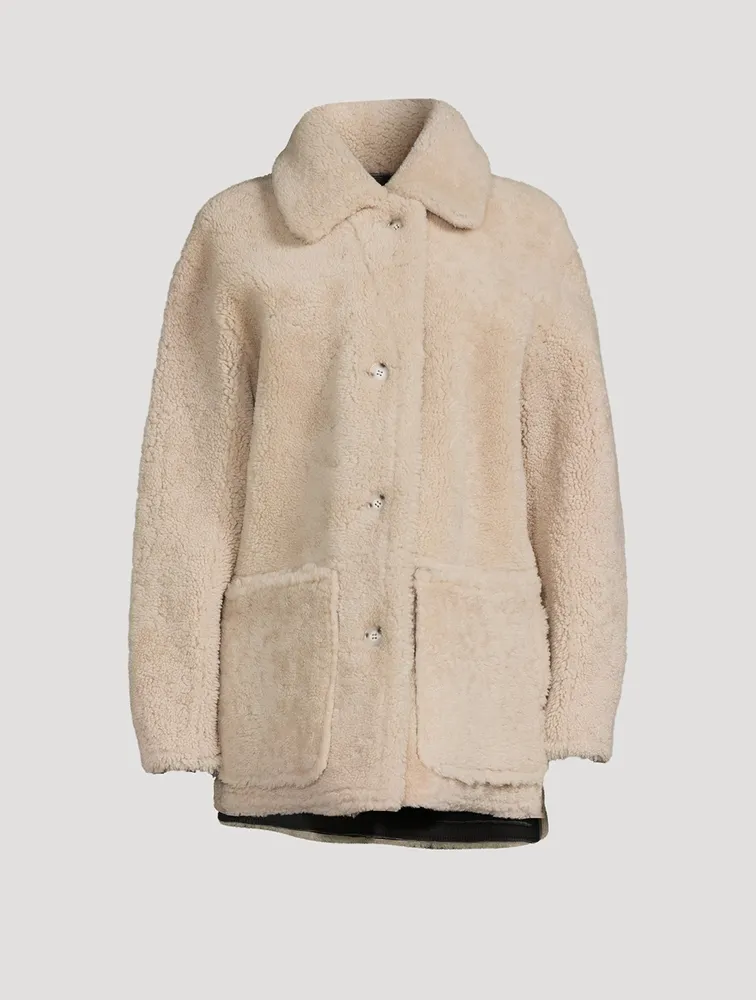 Sachs Shearling Reversible Coat