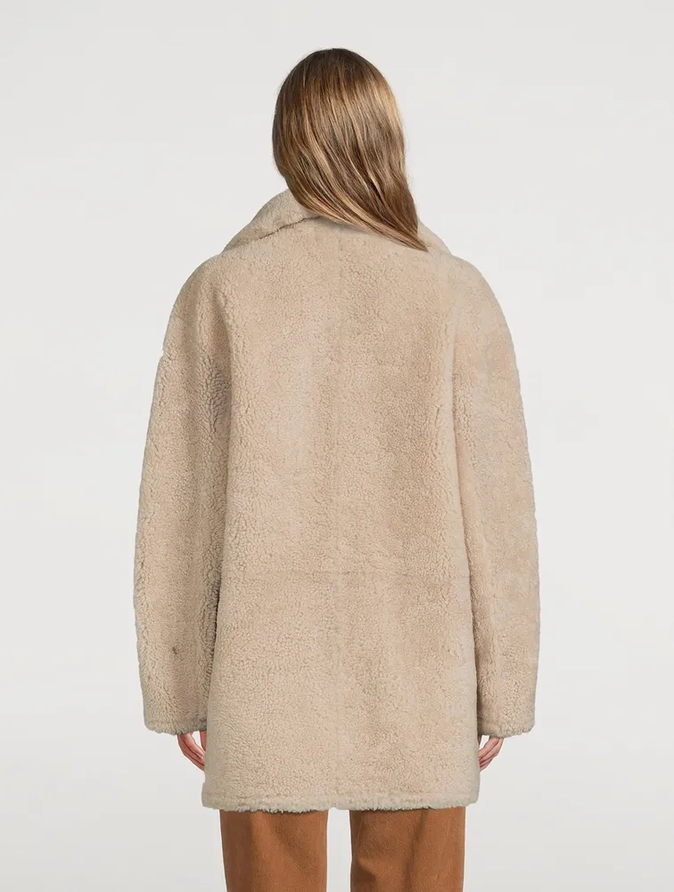 Sachs Shearling Reversible Coat