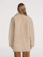 Sachs Shearling Reversible Coat