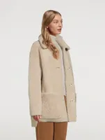 Sachs Shearling Reversible Coat