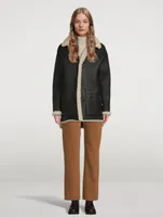 Sachs Shearling Reversible Coat