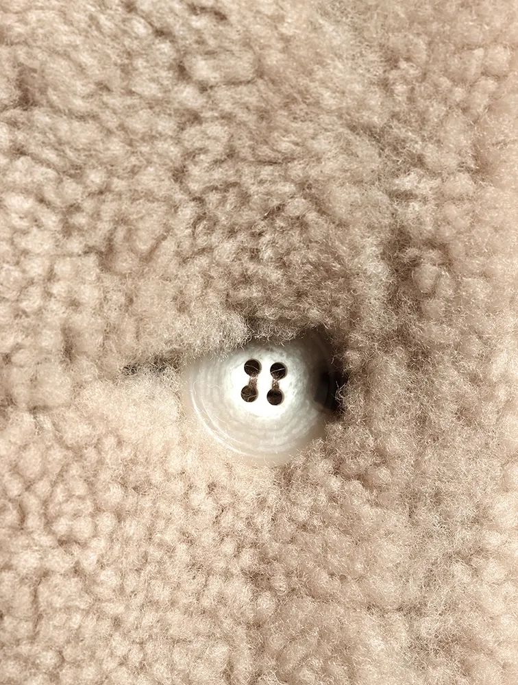 Sachs Shearling Reversible Coat
