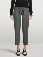 Wool Cropped Pants