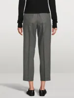 Wool Cropped Pants