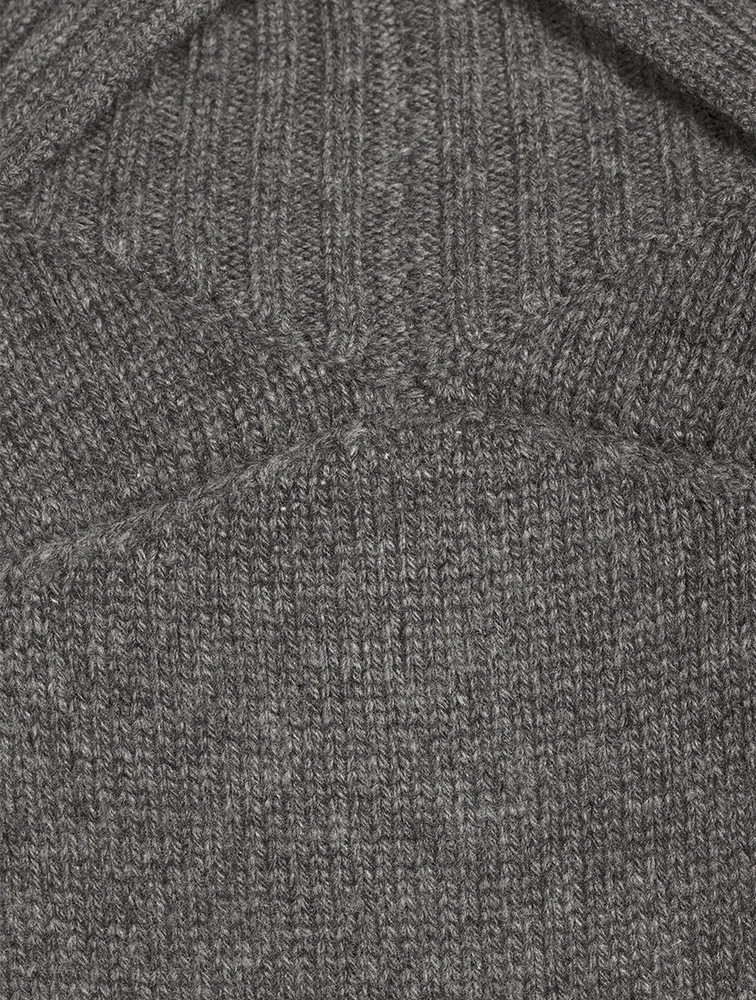 Cashmere And Cotton Turtleneck Sweater