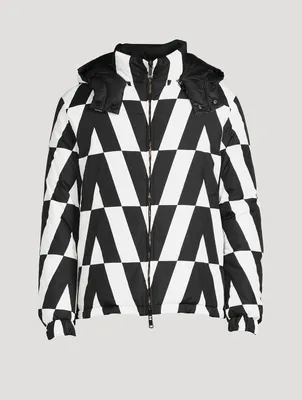 Reversible Hooded Jacket VLTN Print