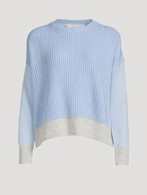 Cashmere Colourblock Sweater