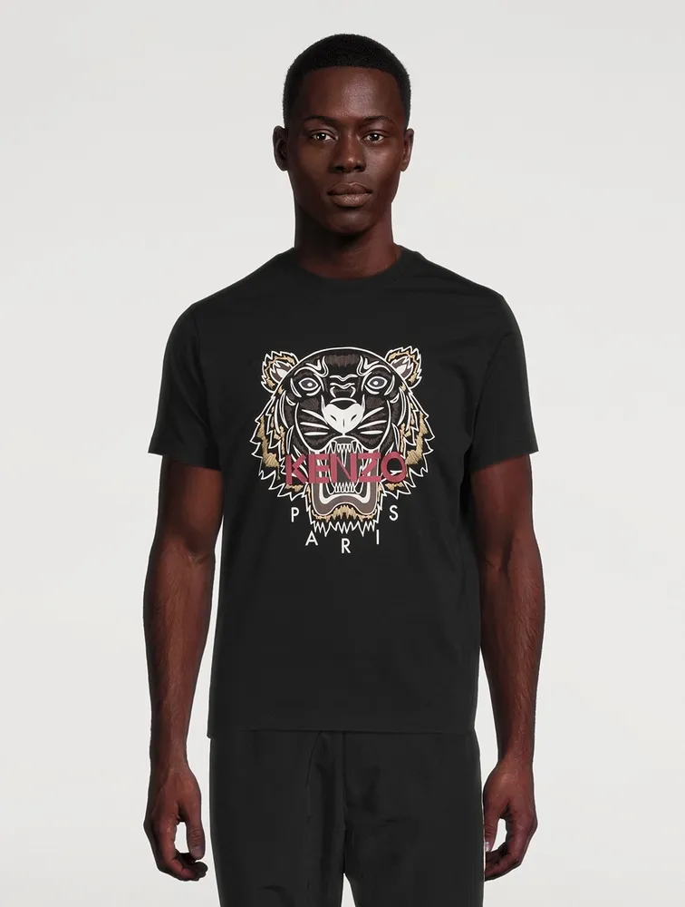 Tiger Cotton Logo T-Shirt