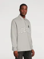 Half-Zip Polo Sweatshirt