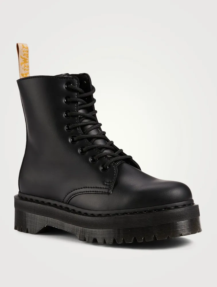 Jadon II Mono Vegan Leather Lace-Up Platform Ankle Boots