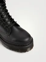 Jadon II Mono Vegan Leather Lace-Up Platform Ankle Boots