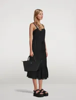 Voss Quad Leather Platform Sandals