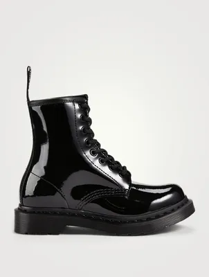 1460 Mono Patent Leather Lace-Up Ankle Boots