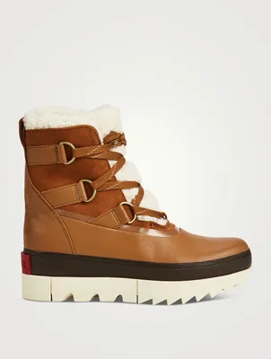 Joan Of Arctic Next Lite Leather And Suede Boots