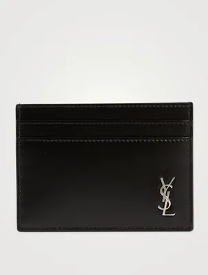 Leather Tiny Monogram Card Case