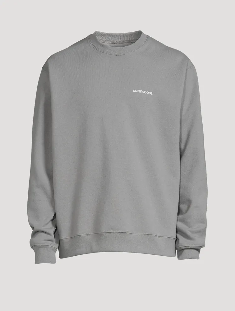 Cotton Fleece Logo Sweatshirt