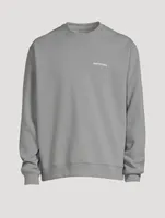 Cotton Fleece Logo Sweatshirt