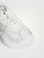 Daymaster Nylon Sneakers With Leather Details